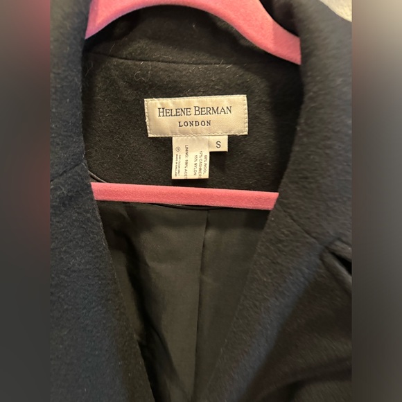 Helene Berman Wool Dress coat Small - Picture 10 of 13